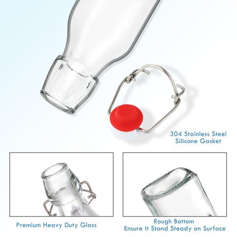 YEBODA bottle suitable for kombucha brewing and fermentation projects
