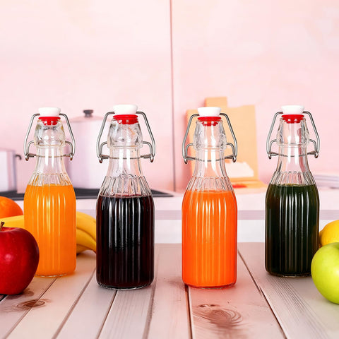 YEBODA swing-top cap with airtight closure preserves freshness