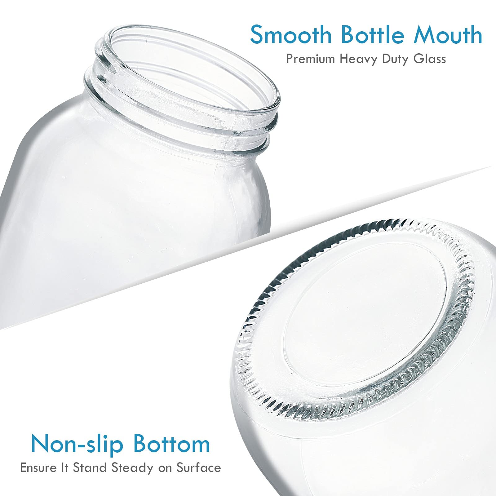 YEBODA wide-mouth design makes filling and cleaning a breeze.