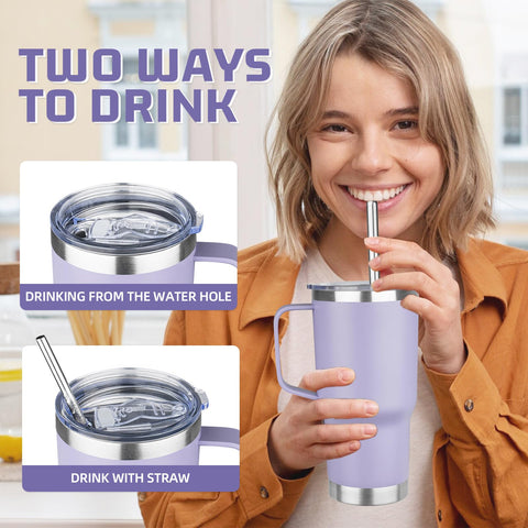 YEBTS Life straw lid leakproof design prevents spills during travel