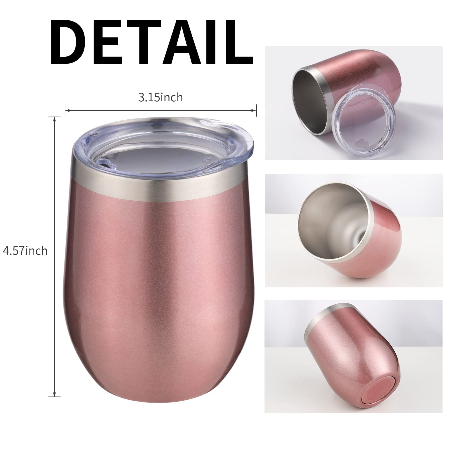 YEBTS Life multi-color bright set ready for wine, coffee, or cocktails