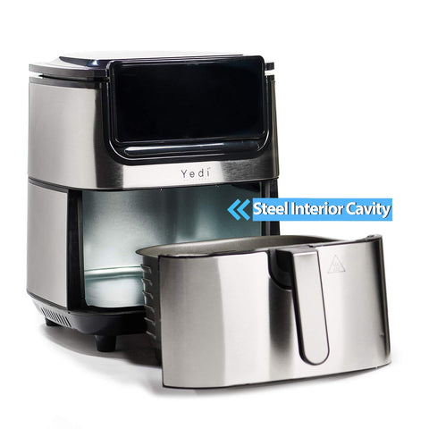 Deluxe accessory kit includes tools for versatile meals.