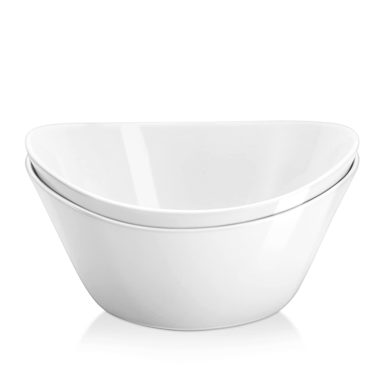 Yedio porcelain salad bowls set ideal for salads and soups