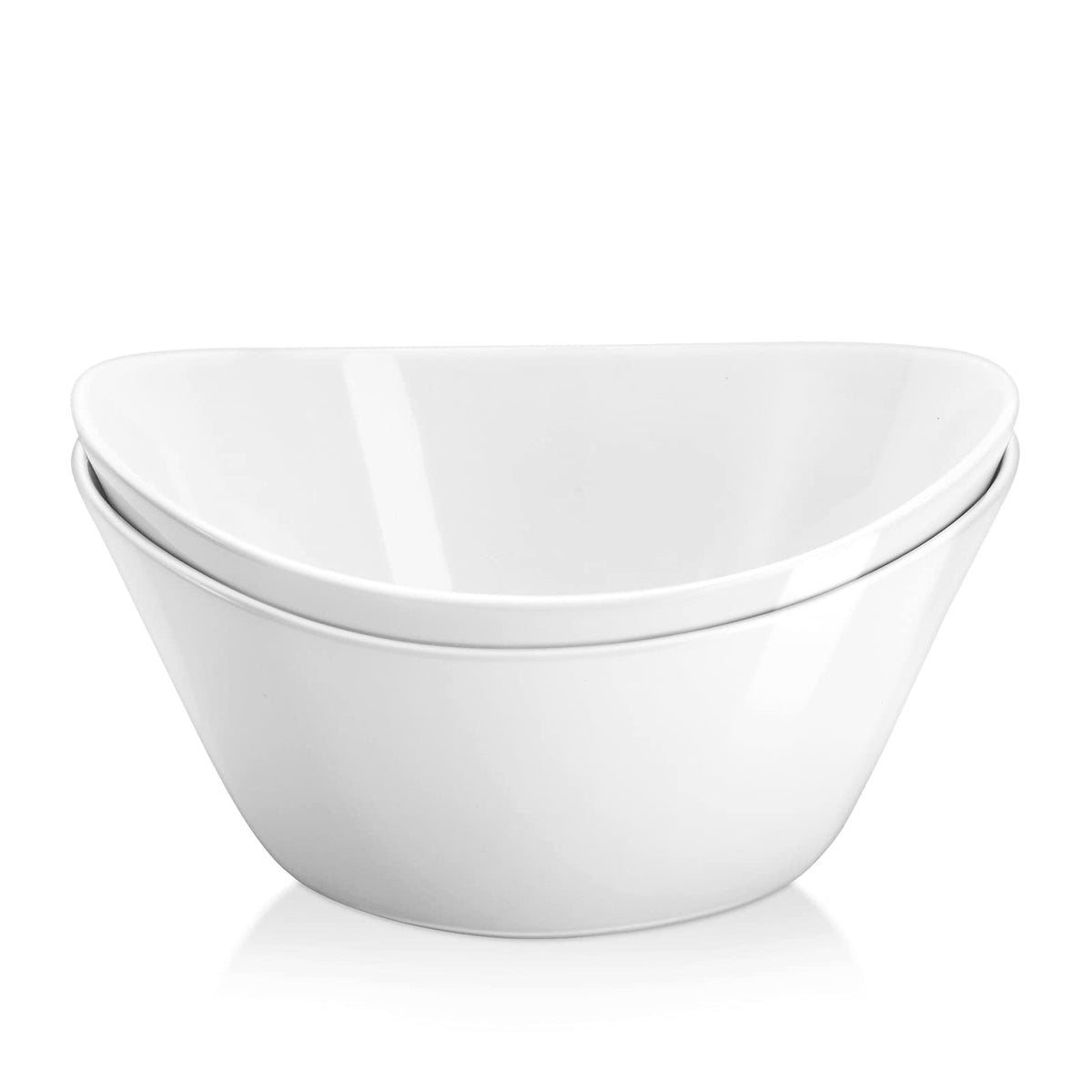 Yedio porcelain salad bowls set ideal for salads and soups