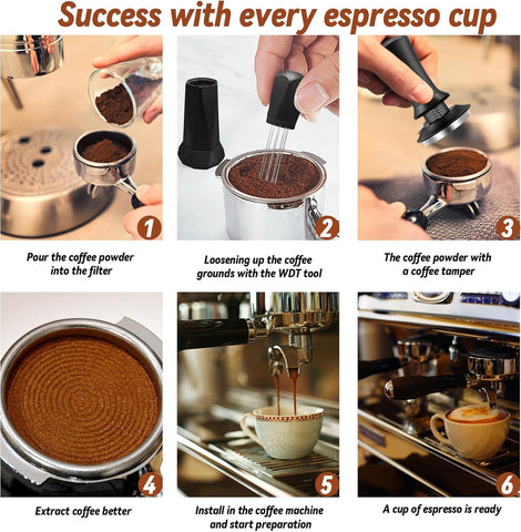 Yeelan espresso tamper set option for 58mm machines in Yeelan collection.
