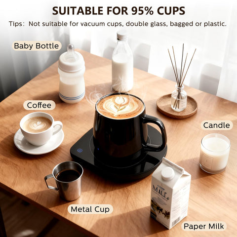 Yeewell honeycomb bottom mug promotes even heating for consistent warmth