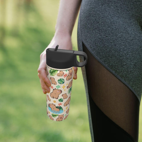 Yegonggong sweat-free grip tumbler, comfortable hold during workouts.
