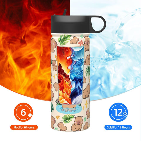 Yegonggong travel-friendly cup holder tumbler, fits most cars.