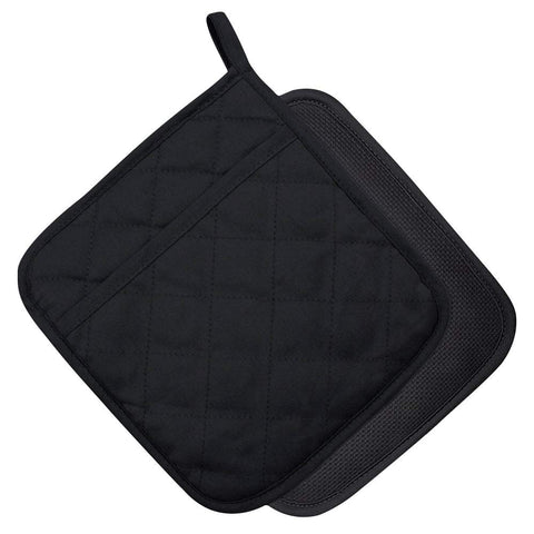 YEKOO cotton and neoprene oven pad with pocket, front view, protects hands from hot dishes.