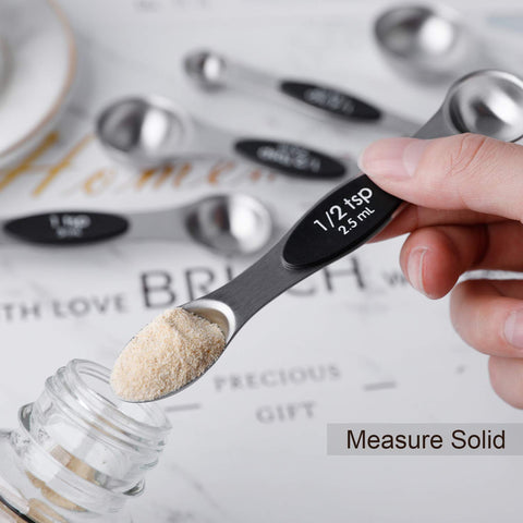 YellRin spoons with engraved metrics, easy-to-read marks for consistent portioning.