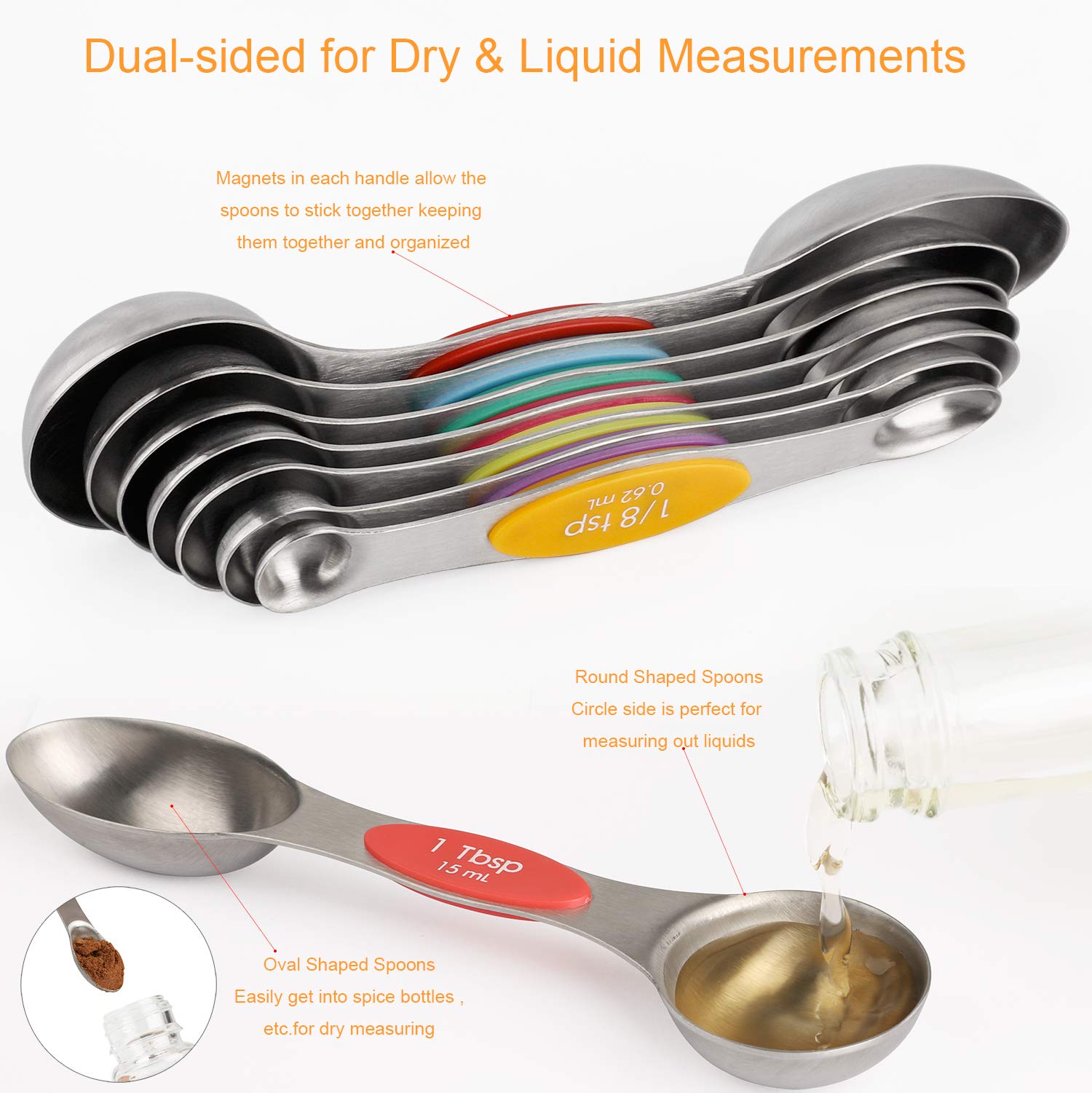 YellRin leveler equipped spoons provide precise spice measurements