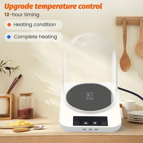 Yendse warmer plugs in using a ready to use US plug for quick setup