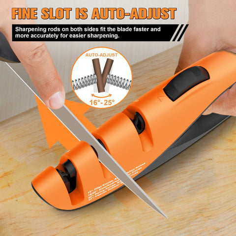 YeopAsda gift-boxed knife sharpener presented as a thoughtful gift.