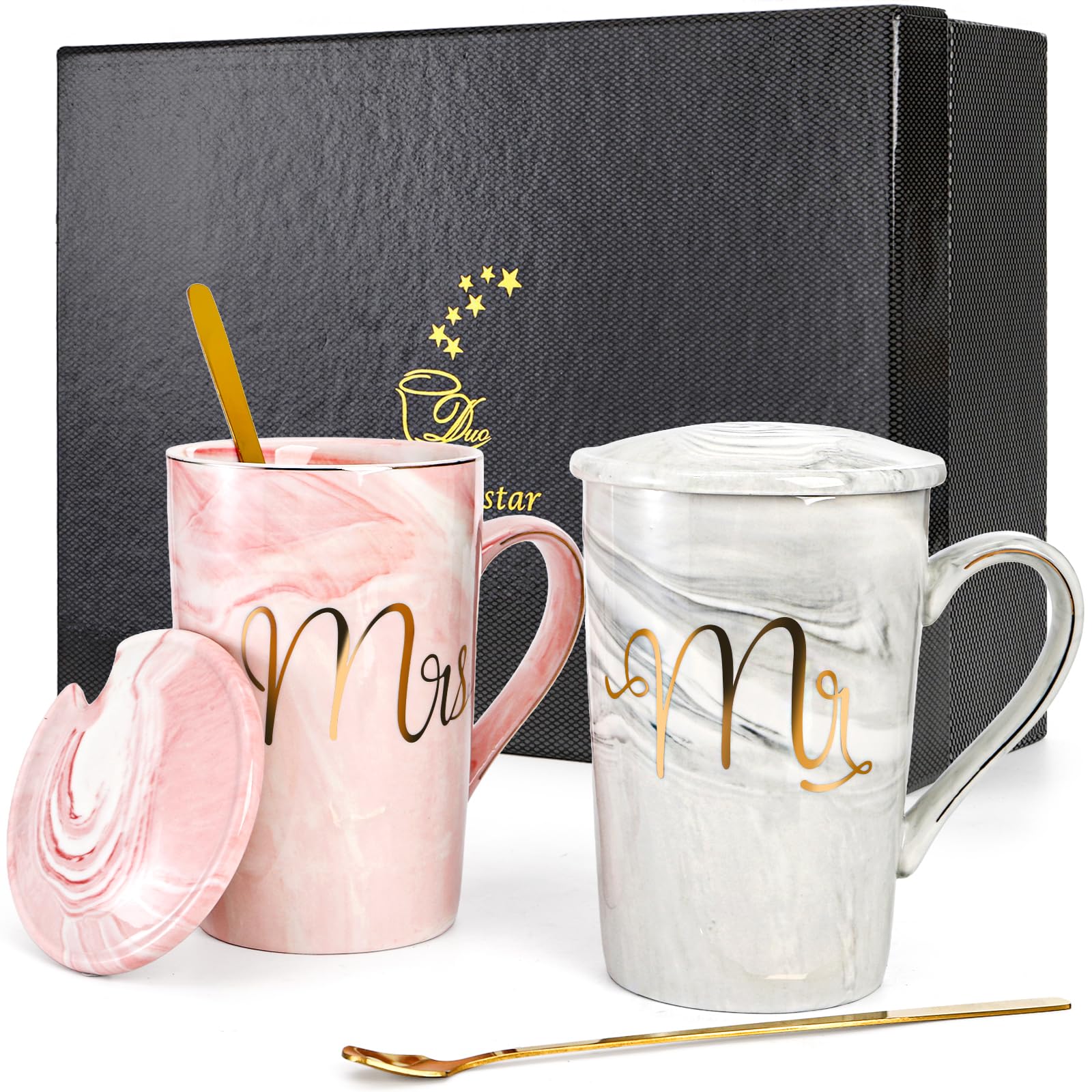 Yesland Mr. marble-grey coffee mug for daily rituals