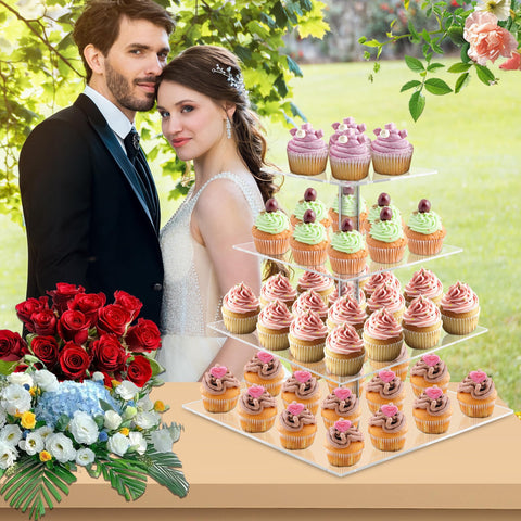 YestBuy removable layers for flexible layouts on the cupcake stand