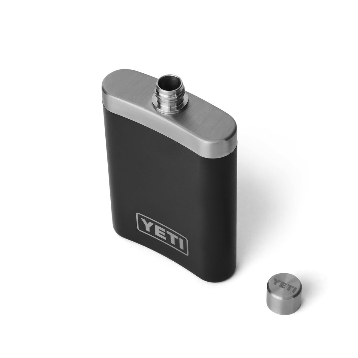 YETI 7 oz flask and funnel compact design for on-the-go hydration