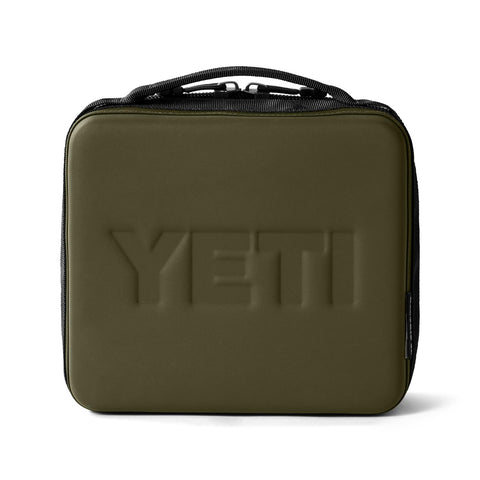 Healthy lunch and snacks fit neatly in YETI Daytrip 3L olive cooler