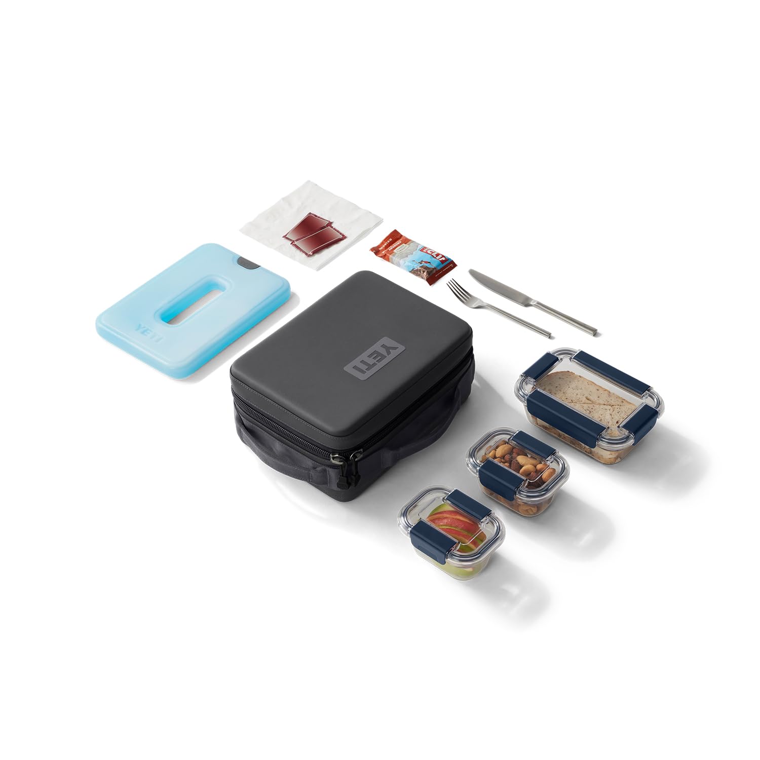 YETI Daytrip 5L supports YETI Ice Sheets to extend cooling capacity.