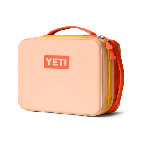 YETI Daytrip 5L soft cooler lunchbox in Peach/Beekeeper keeps meals fresh on the go.