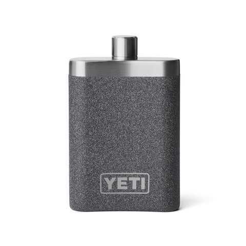 YETI 7 oz flask mouth; quick, mess-free filling