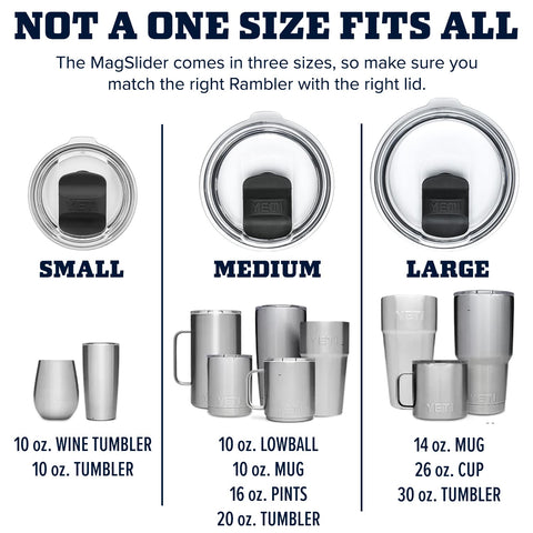 YETI MagSlider lid on 10oz mug closeup highlighting easy cleaning with removable slider