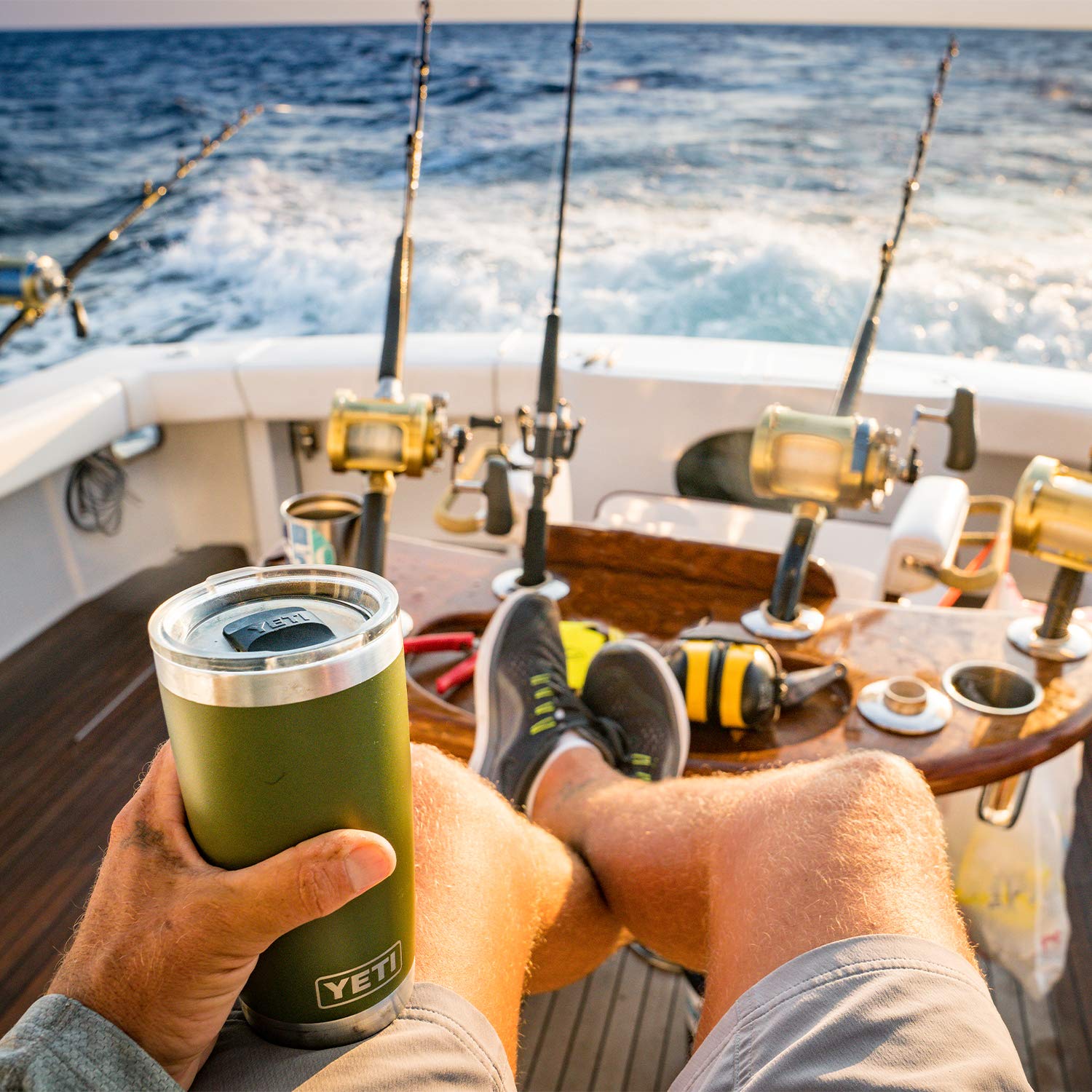 YETI MagSlider lid spill-resistant design ready for on the go