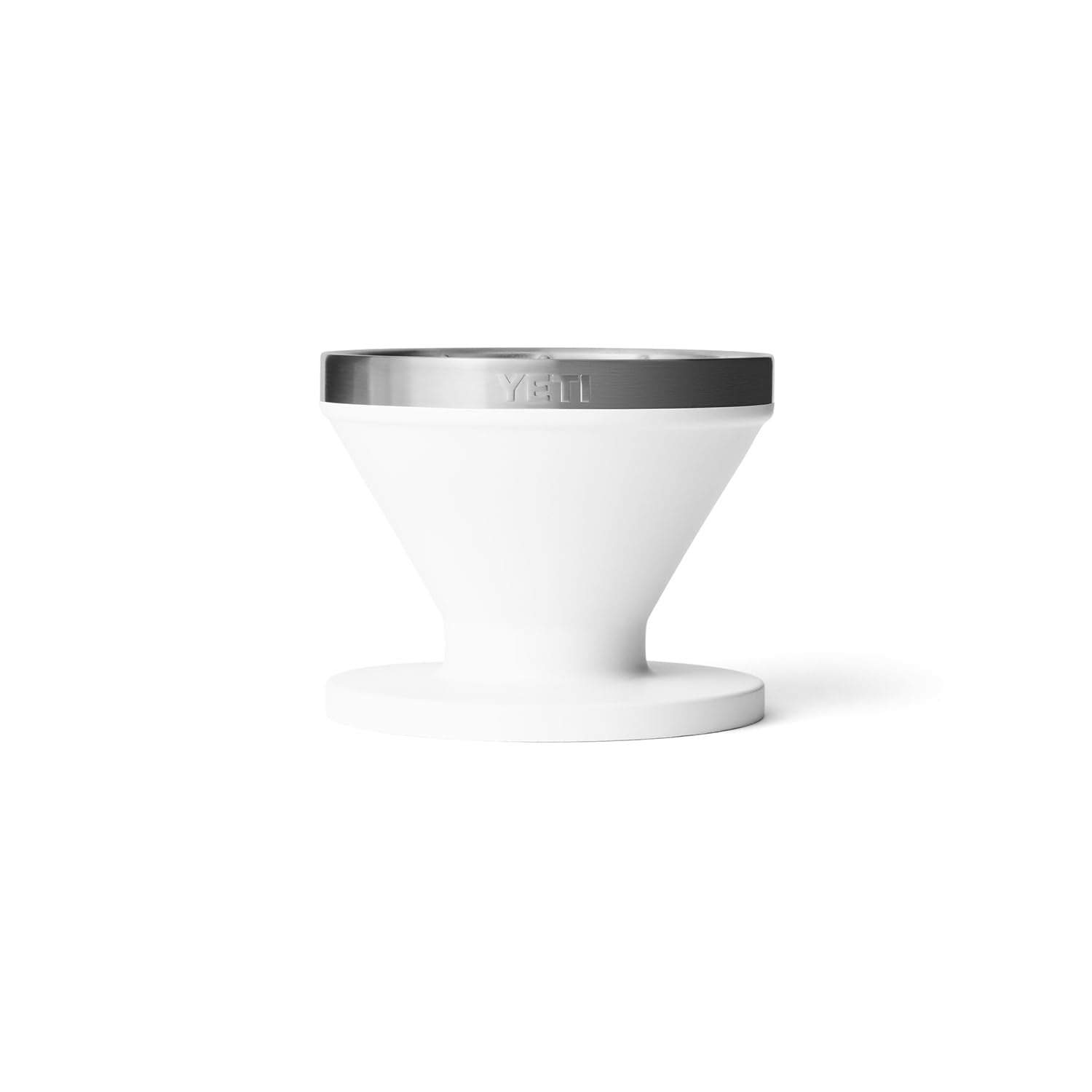 YETI Pour Over accessory on Rambler fits securely for consistent extraction.