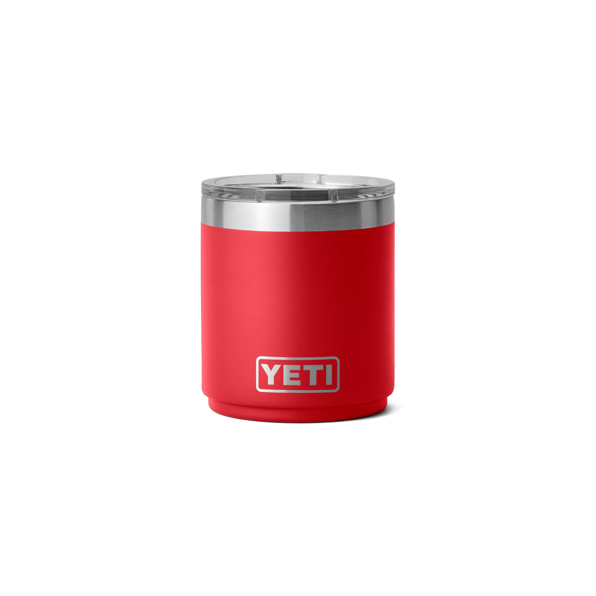 YETI Rambler 10 oz Lowball 2.0 stackable design for easy storage.