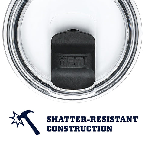 YETI Rambler 10 oz Stackable Mug stands 4 inches tall with a 3.5 inch lip.