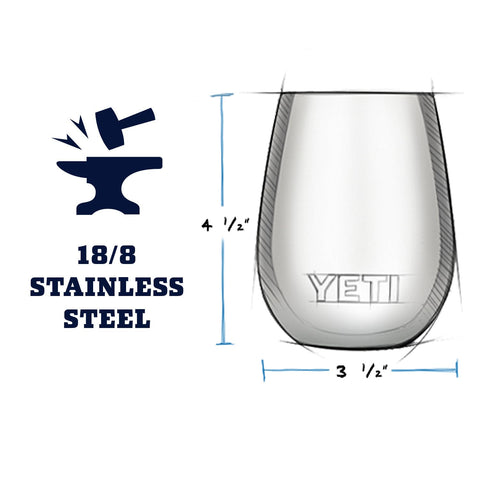 BPA-free YETI Rambler is dishwasher safe for easy cleanup