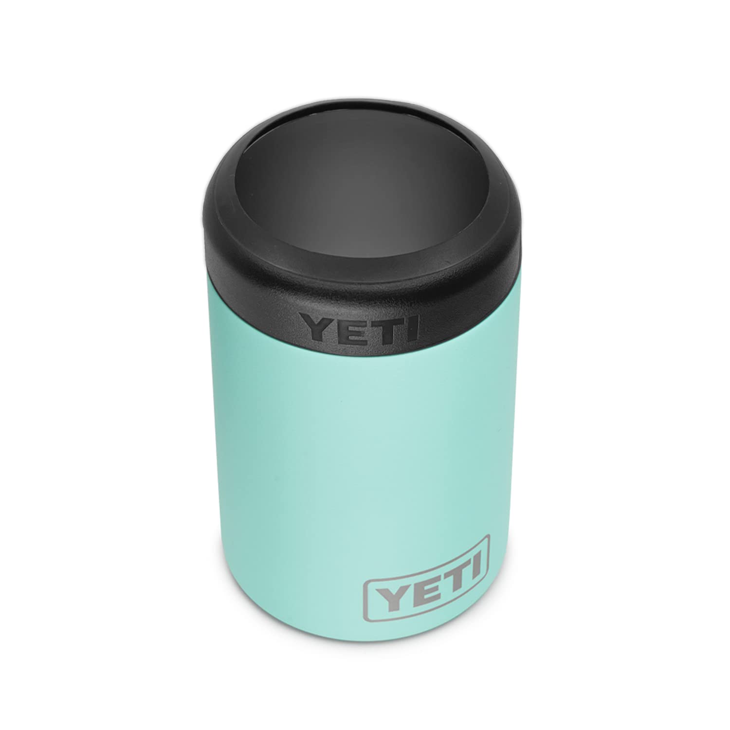 YETI Rambler Colster Seafoam side view showing portable insulation for standard 12 oz cans