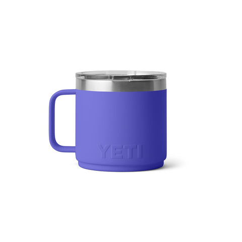 Double-wall vacuum insulation keeps drinks hot or cold in the YETI Rambler mug.