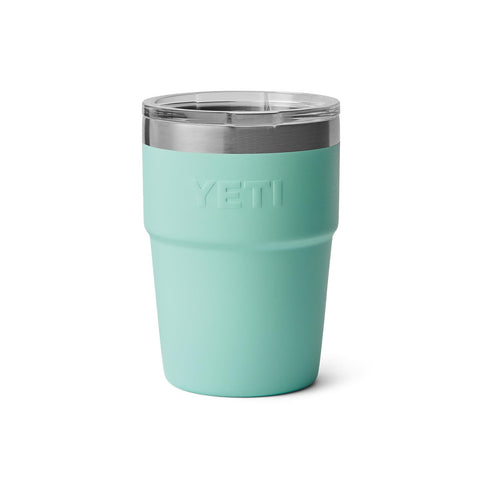 Dishwasher-safe label on YETI Rambler 16 oz for easy cleaning.