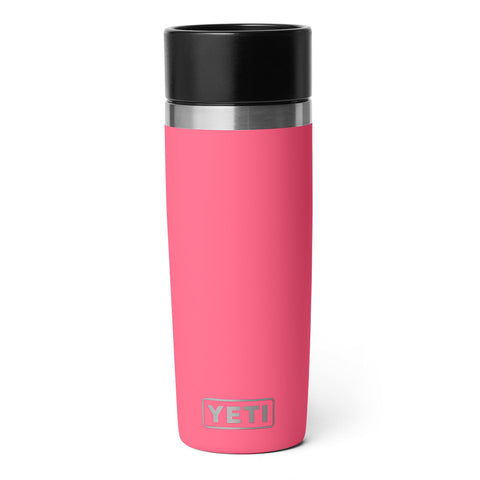YETI Rambler leakproof cap, tropical pink, 360° sipping from any angle.