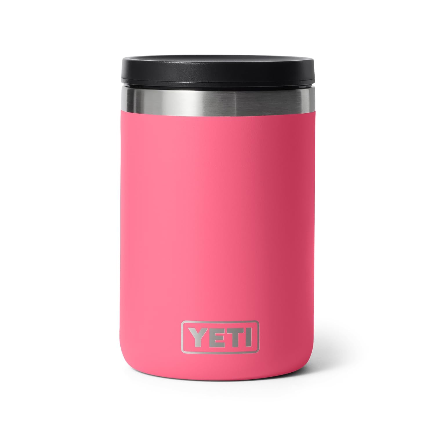YETI Rambler 18/8 stainless steel construction resists punctures and rust.