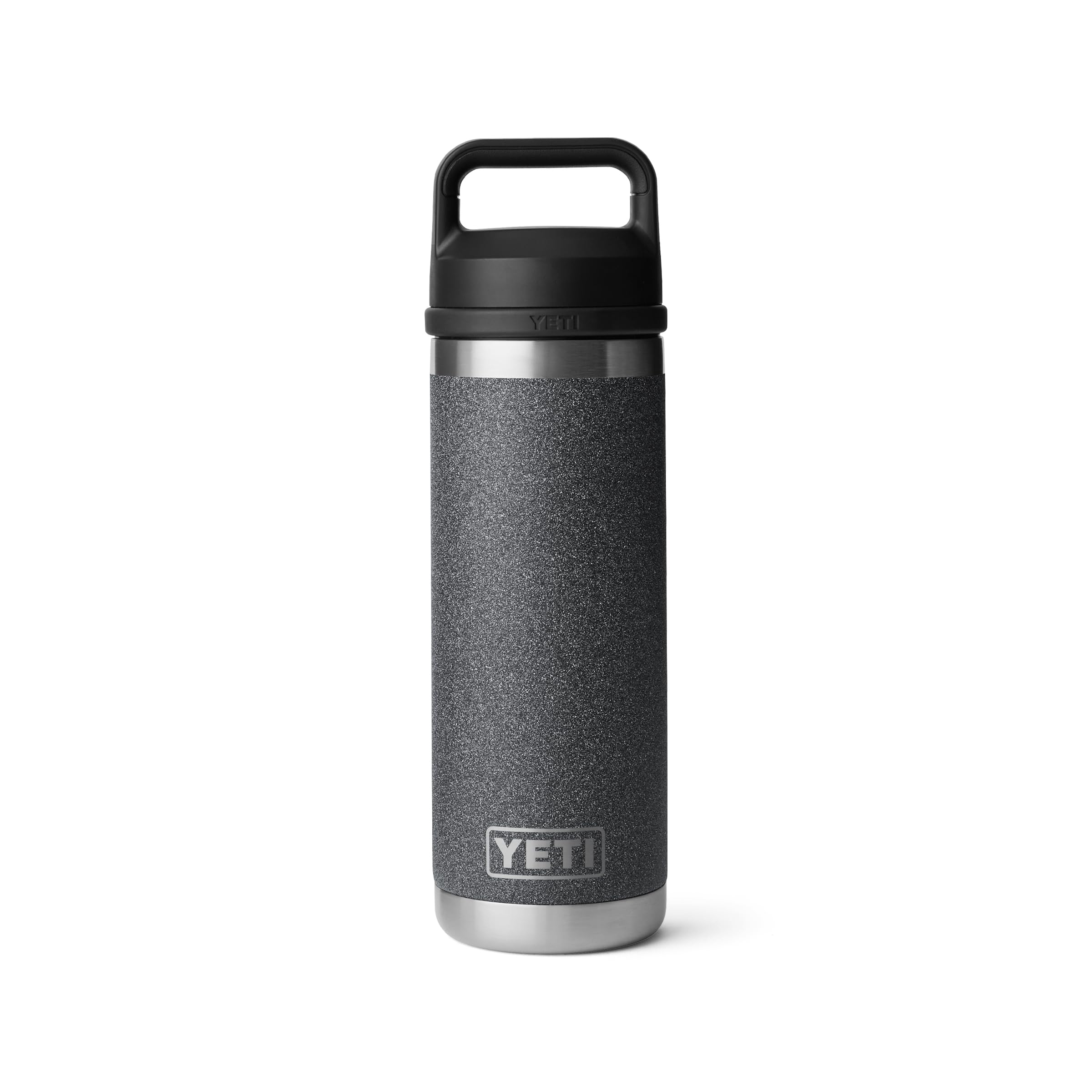 YETI Rambler 18oz bottle vacuum insulation keeps drinks cold or hot longer