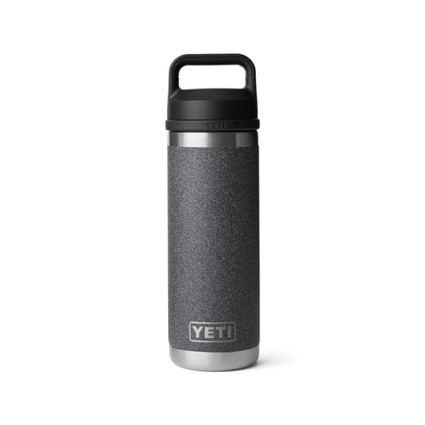 YETI Rambler 18oz bottle vacuum insulation keeps drinks cold or hot longer