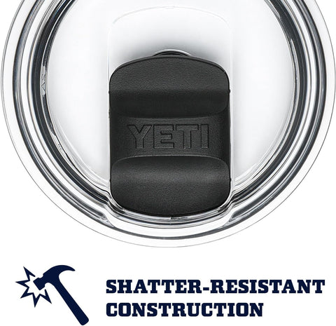 YETI Rambler 20 oz, no-sweat design, keeps hands dry