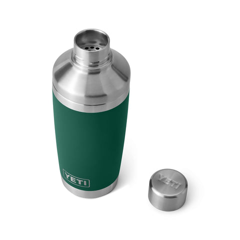 YETI Rambler 20oz shaker with twist cap for secure, fast seal.