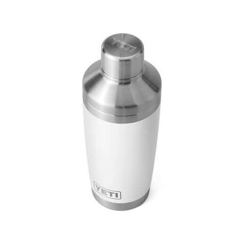 YETI Rambler 20 oz Cocktail Shaker white body for on-the-go cocktails
