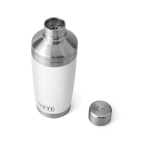 YETI Rambler 20 oz Cocktail Shaker white durable steel for lasting performance
