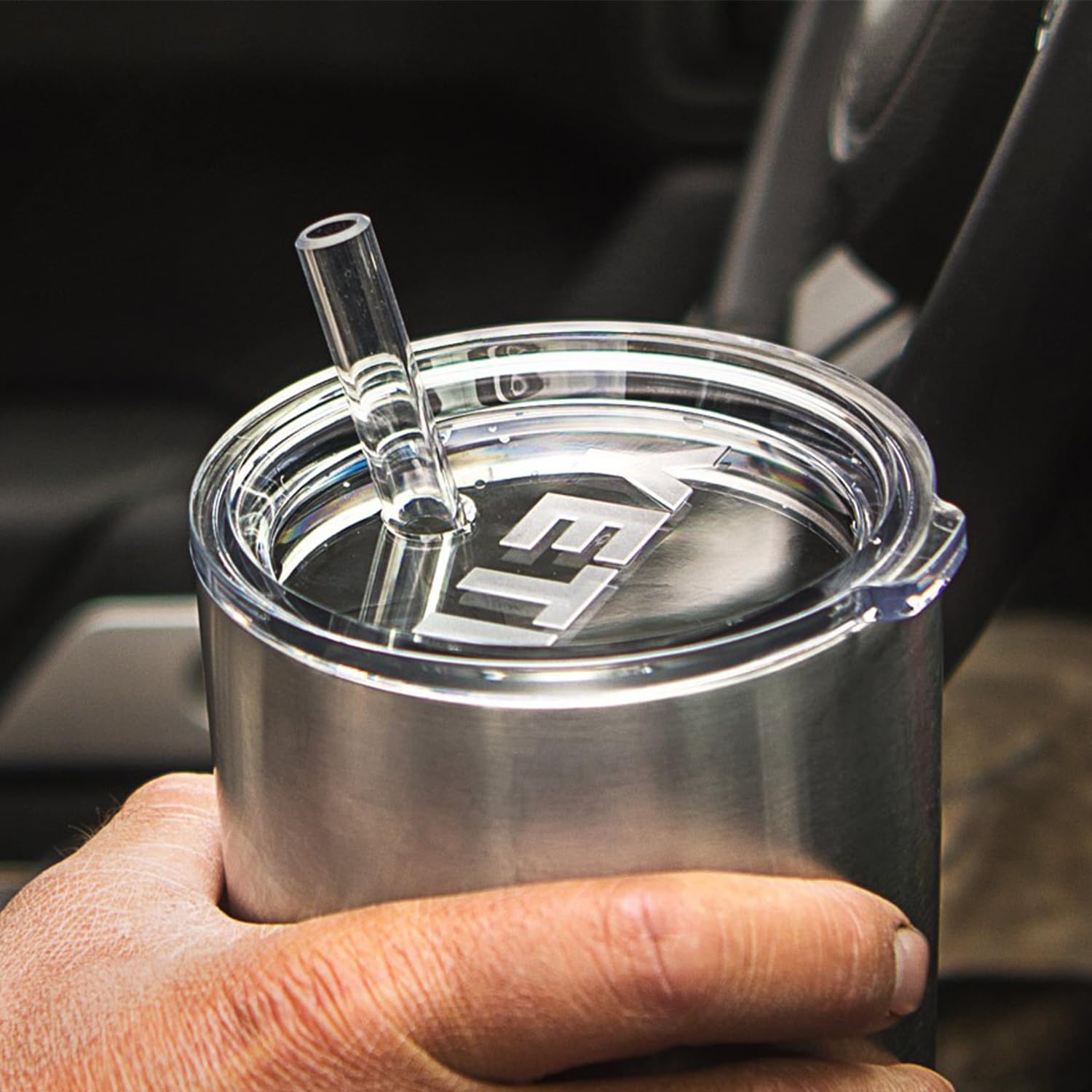 YETI Rambler 20 oz straw lid with wide, durable straw for margaritas.