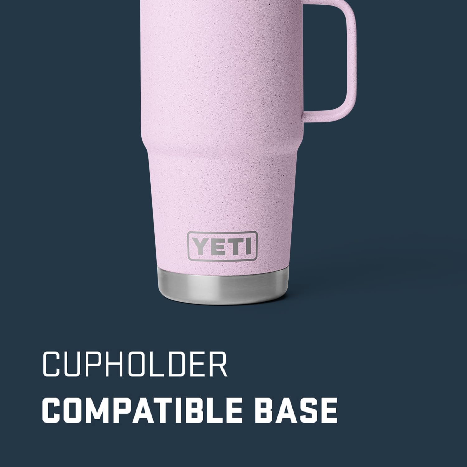 YETI Rambler dishwasher-safe mug interior view for easy cleanup