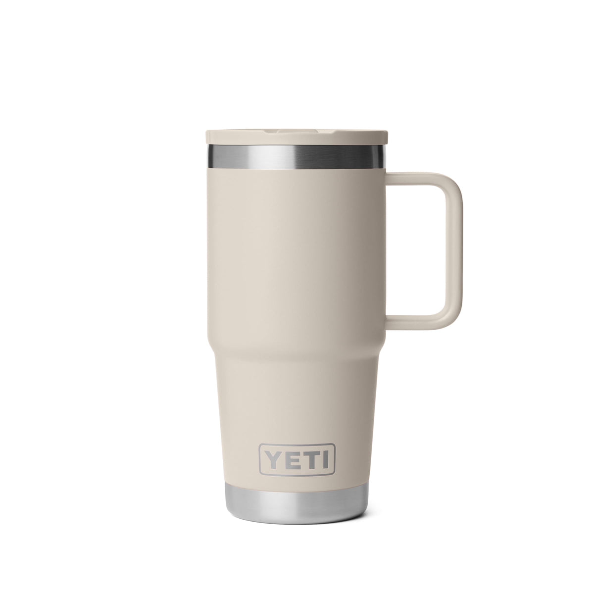 YETI Rambler 20 oz with flip straw lid for spill-free hydration on the go
