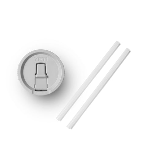 White stainless steel YETI Rambler 20 oz travel mug for a clean look