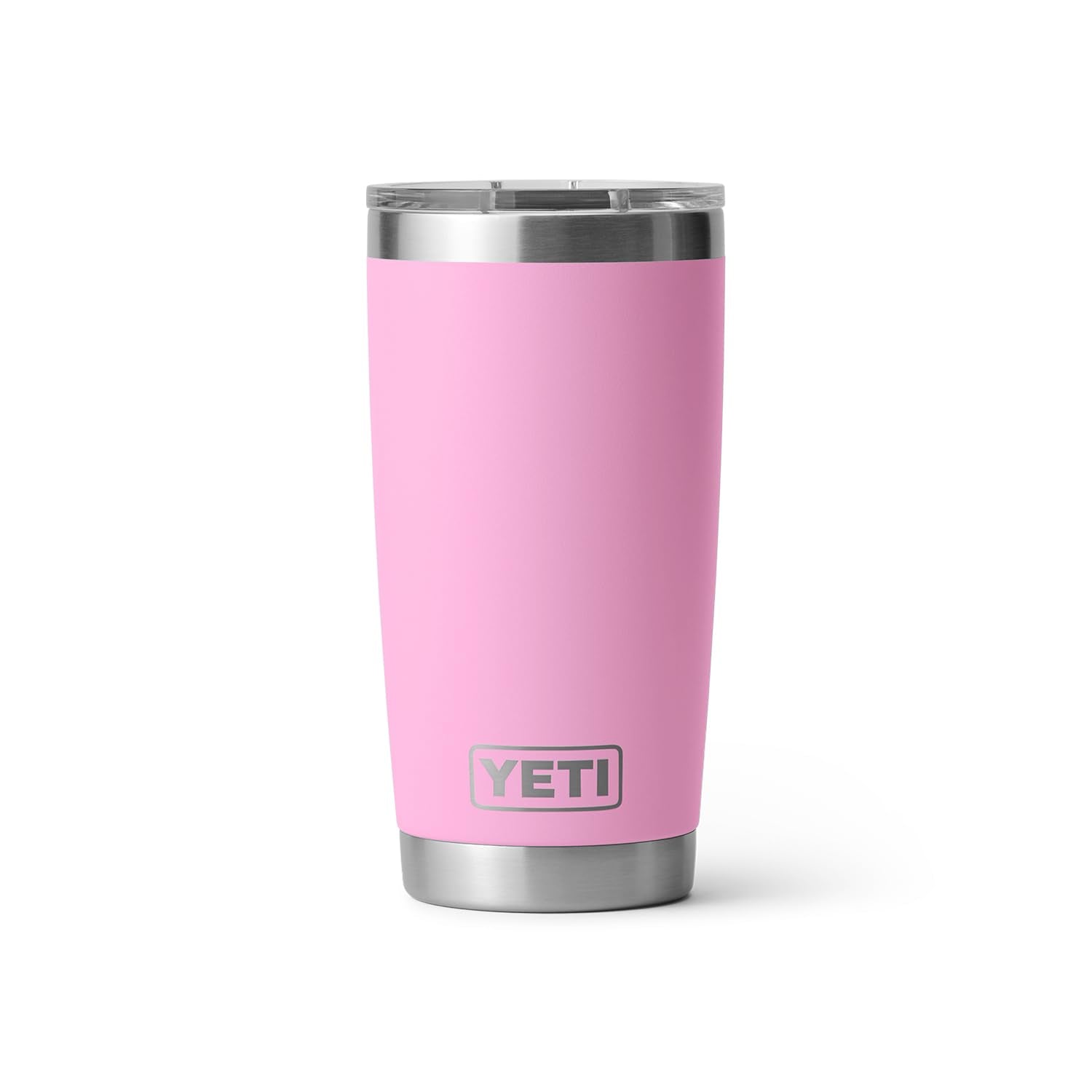 YETI Rambler 20 oz tumbler with double-wall insulation maintains temperature