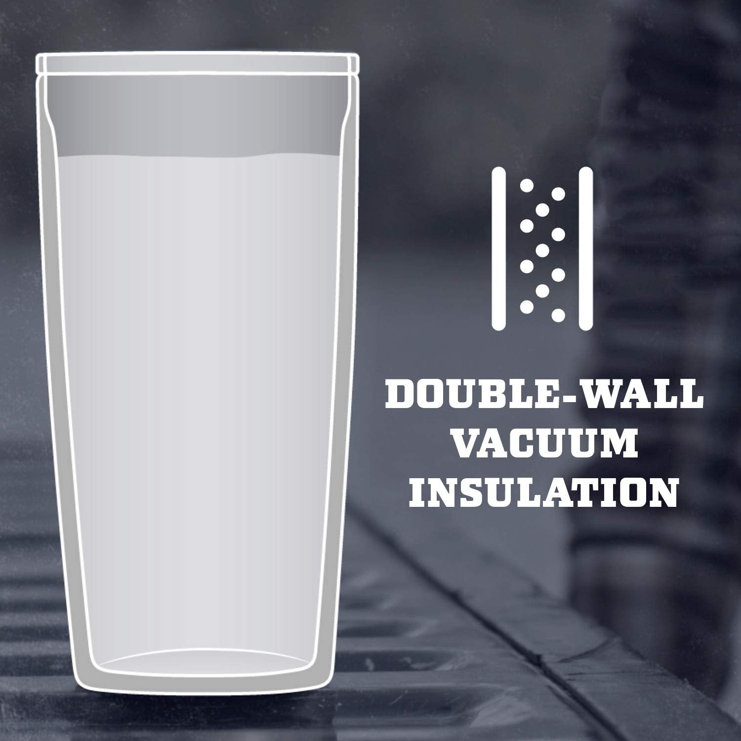 YETI Rambler 20 oz with Duracoat finish resists wear and fading.