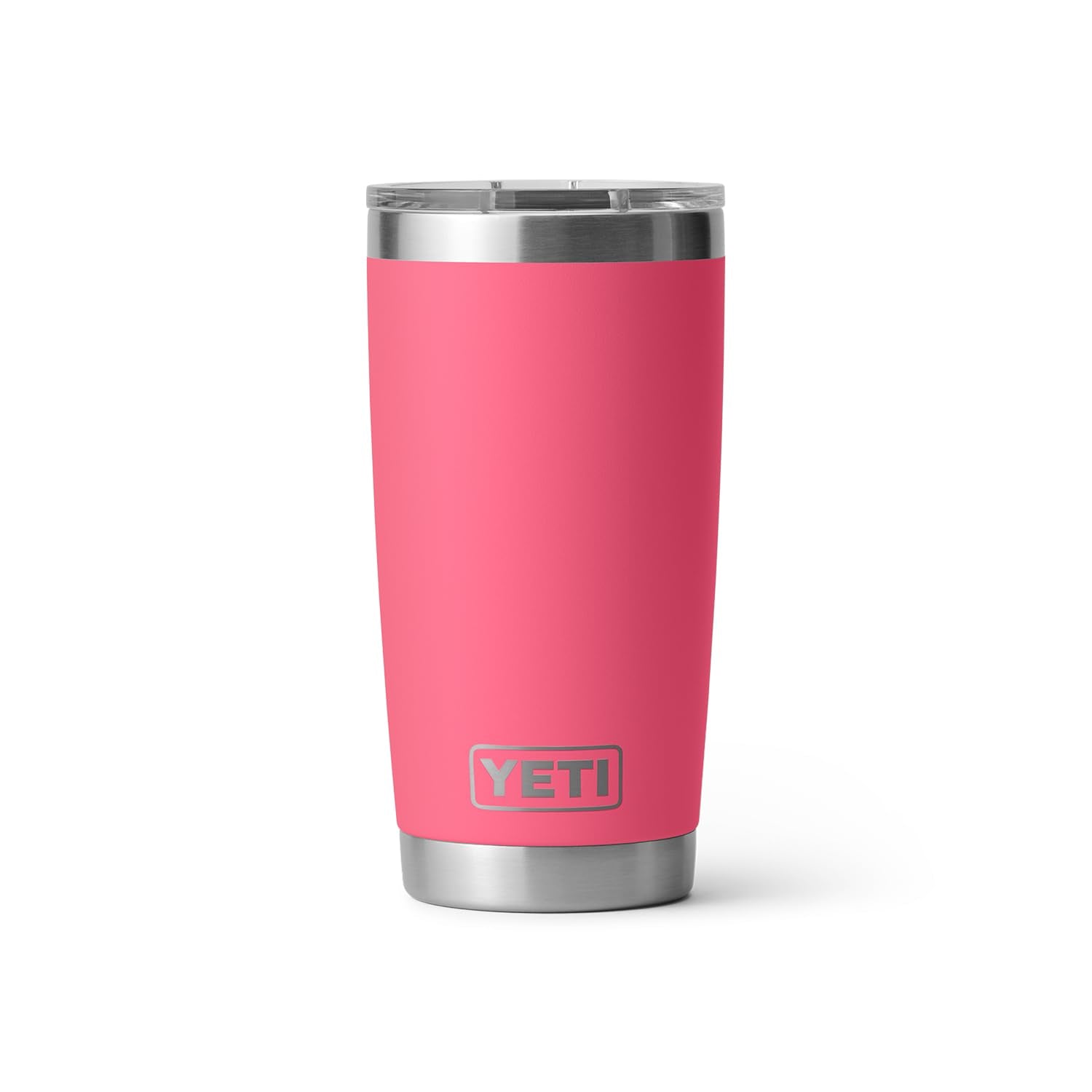 YETI Rambler 20 oz tropical pink with durable Duracoat finish resists peeling