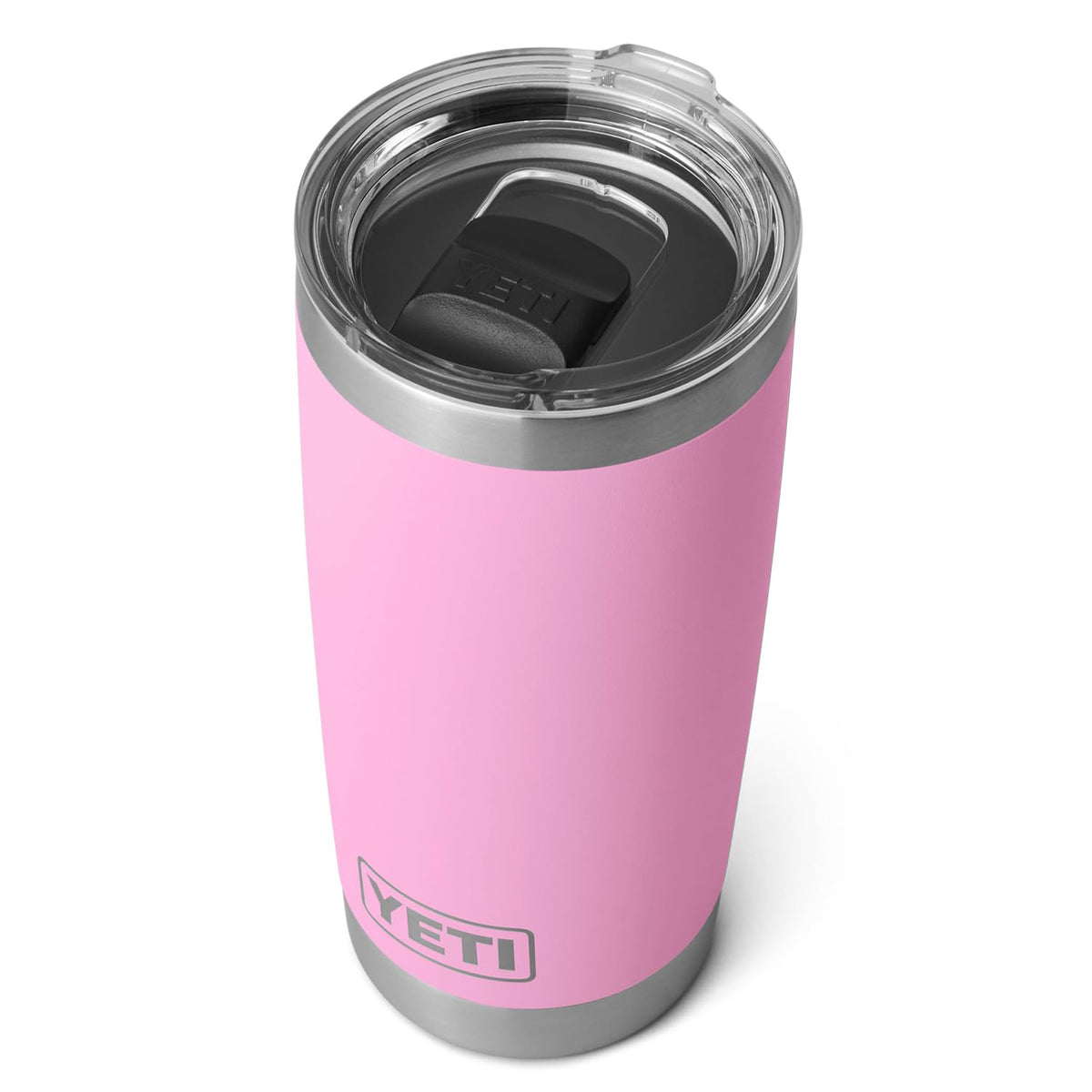 YETI Rambler 20 oz Power Pink tumbler with durable stainless steel for on-the-go hydration