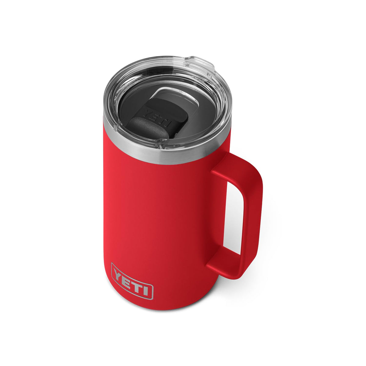 YETI Rambler 24 oz Mug in Rescue Red for everyday sipping and gatherings